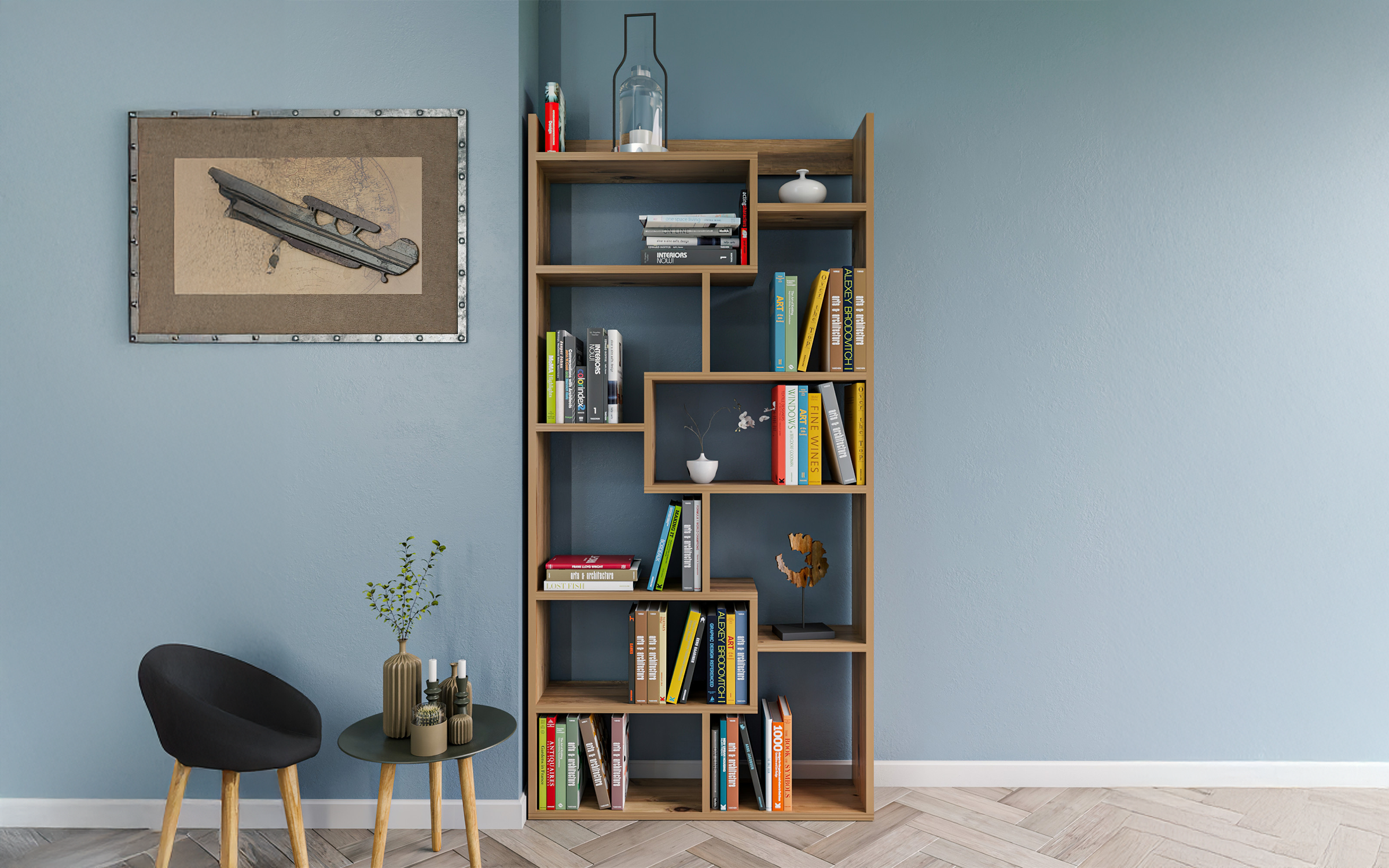 Etajera Cooper, pin  2